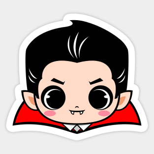 Cute Dracula Sticker